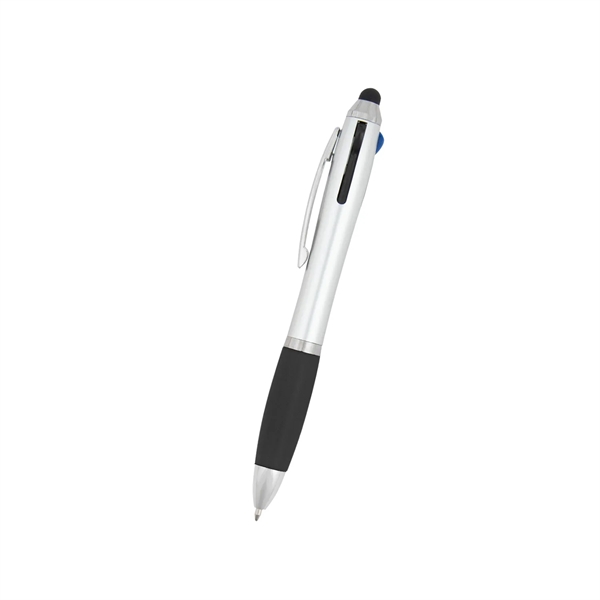 3-in-1 stylus pen with a unique grip design.... from ASI 61125 Hit Promotional Products / Hit®