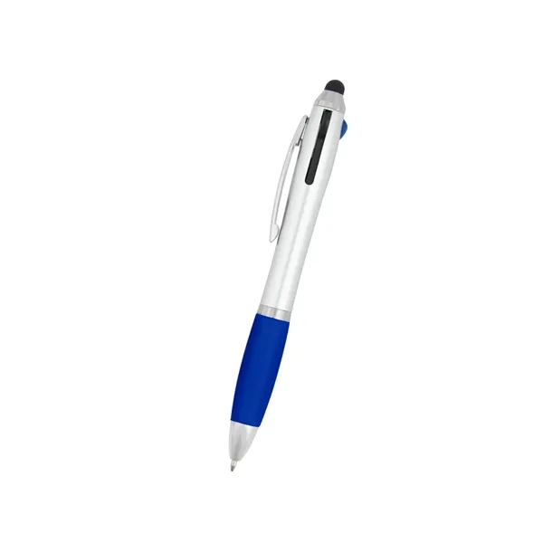 3-in-1 stylus pen with a unique grip design.... from ASI 61125 Hit Promotional Products / Hit®