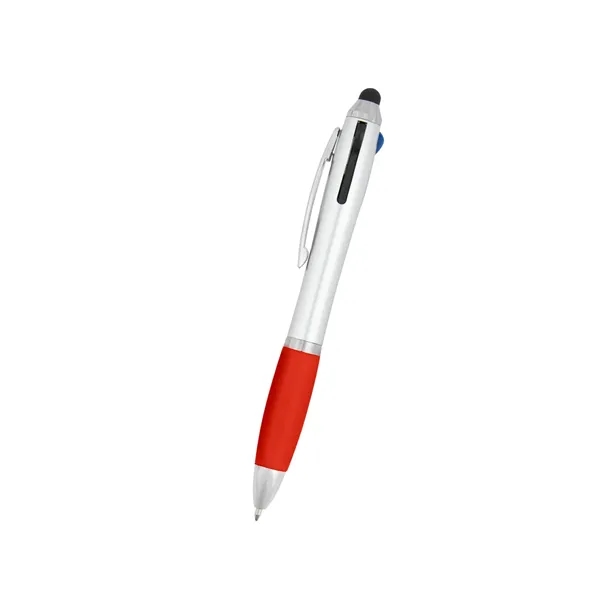 3-in-1 stylus pen with a unique grip design.... from ASI 61125 Hit Promotional Products / Hit®