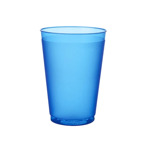 12 oz. Flexible Frosted Stadium Plastic Cup plus 1 color silkscreen... from ASI 37218 Athena Promo (tm)