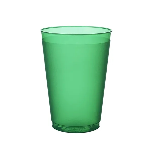 12 oz. Flexible Frosted Stadium Plastic Cup plus 1 color silkscreen... from ASI 37218 Athena Promo (tm)