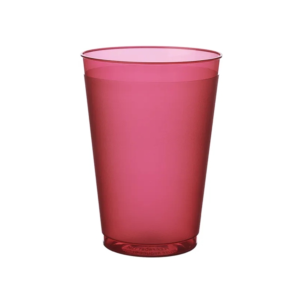 12 oz. Flexible Frosted Stadium Plastic Cup plus 1 color silkscreen... from ASI 37218 Athena Promo (tm)