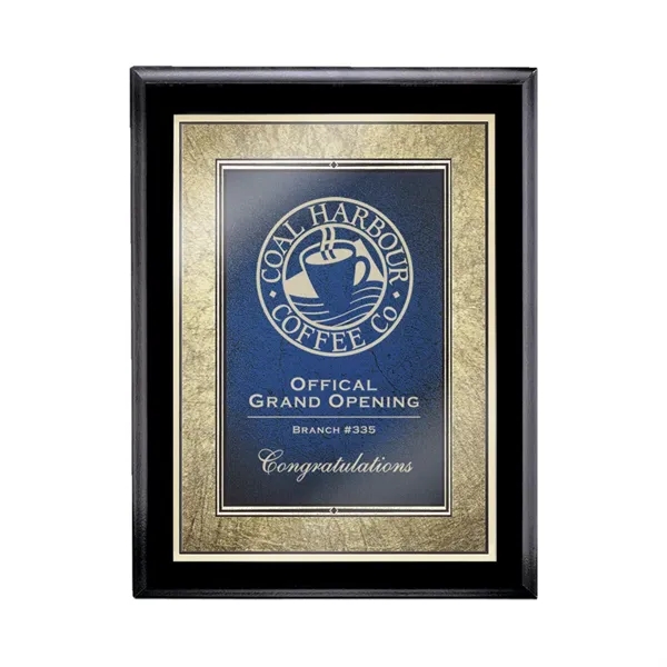 Farnsworth/Tamara Plaque - Black/Blue 7"x9"... from ASI 84592 St Regis Group / St Regis