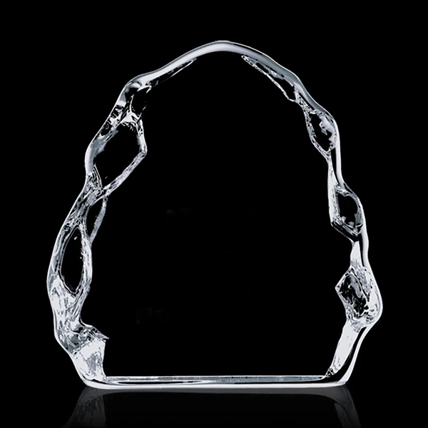Iceberg shape optical crystal award with staggered edges, 4 1/2" x... from ASI 84592 St Regis Group / St Regis