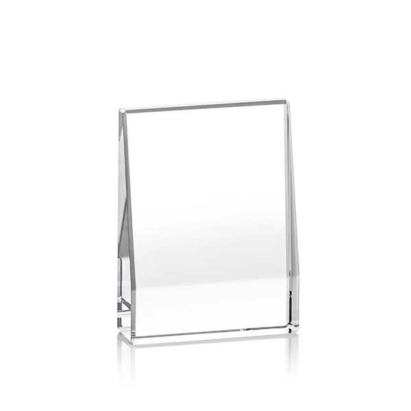 Beautiful tall thick optical crystal award.... from ASI 84592 St Regis Group / St Regis