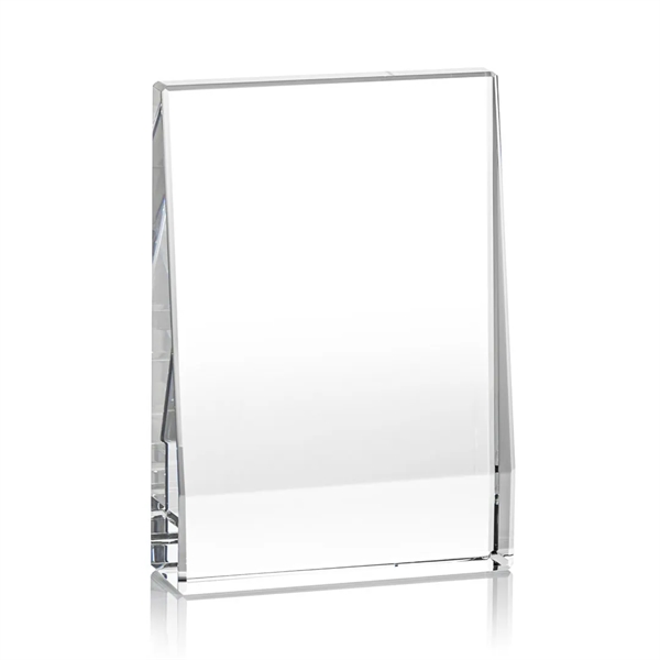Beautiful tall thick optical crystal award.... from ASI 84592 St Regis Group / St Regis