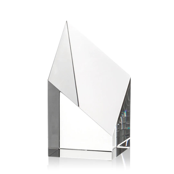 Optic crystal award with angled diamond top.... from ASI 84592 St Regis Group / St Regis