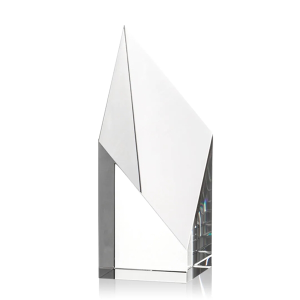 Optic crystal award with angled diamond top.... from ASI 84592 St Regis Group / St Regis