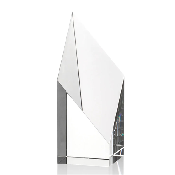 Optic crystal award with angled diamond top.... from ASI 84592 St Regis Group / St Regis