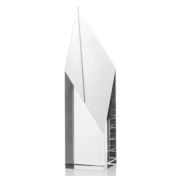 Optic crystal award with angled diamond top.... from ASI 84592 St Regis Group / St Regis