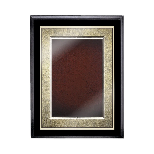 Farnsworth/Tamara Plaque - Black/Burgundy 7"x9"... from ASI 84592 St Regis Group / St Regis