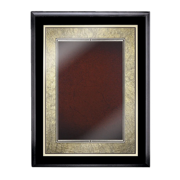 Farnsworth/Tamara Plaque - Black/Burgundy 7"x9"... from ASI 84592 St Regis Group / St Regis