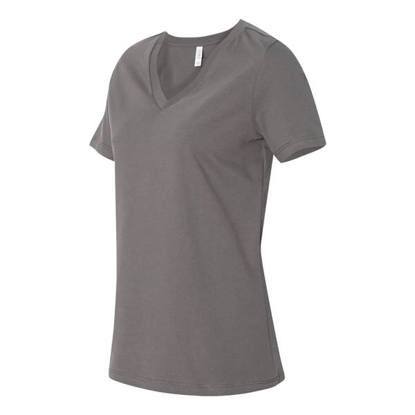 V-neck t-shirt with flattering true women's fit. Blank product.... from ASI 84358 S&S Activewear