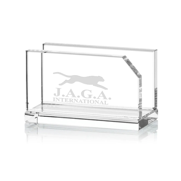 Business card holder, 4" x 2" x 2".... from ASI 84592 St Regis Group / St Regis