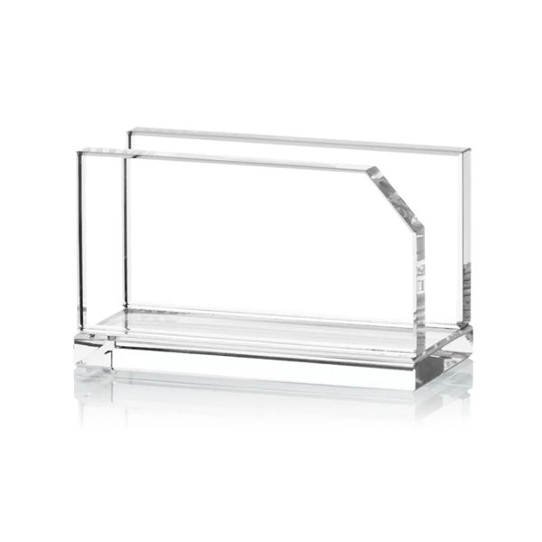 Business card holder, 4" x 2" x 2".... from ASI 84592 St Regis Group / St Regis