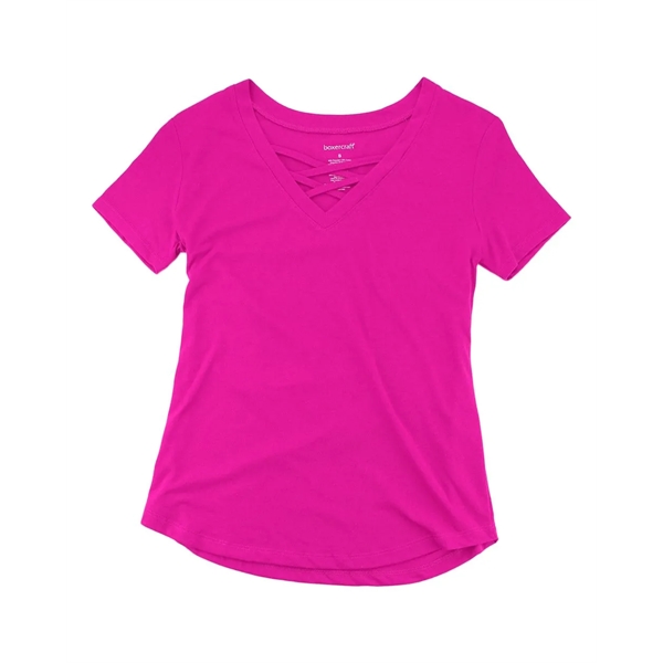 Women's Cage Front T-Shirt... from ASI 84358 S&S Activewear