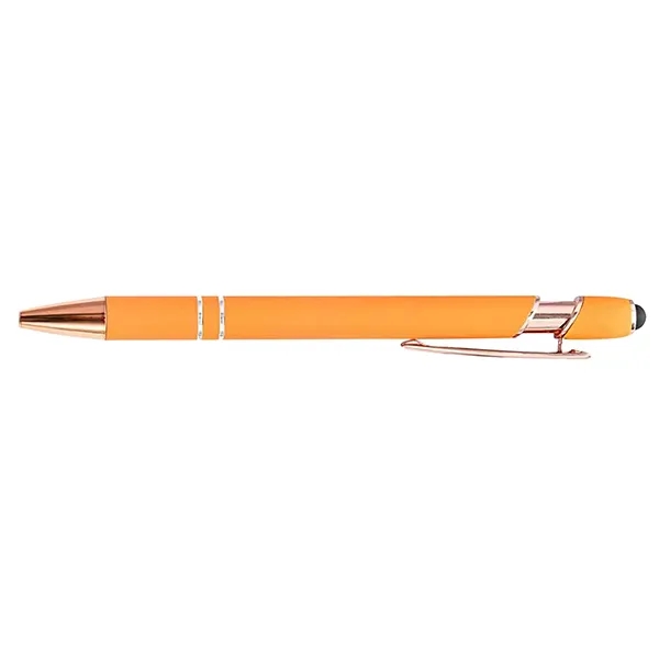 Rose Gold Aluminum Stylus Pen... from ASI 74585 Nu Promo International / Nu Promo Line
