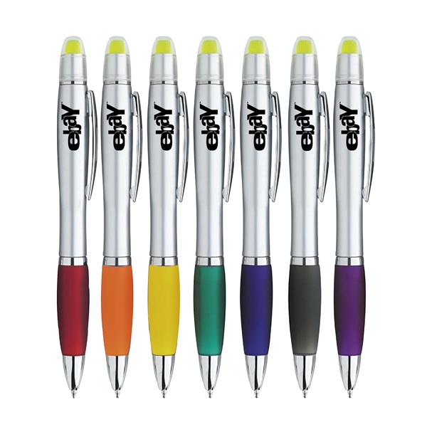 Wax Gel Highlighter Ballpoint Pen... from ASI 74585 Nu Promo International / Nu Promo Line