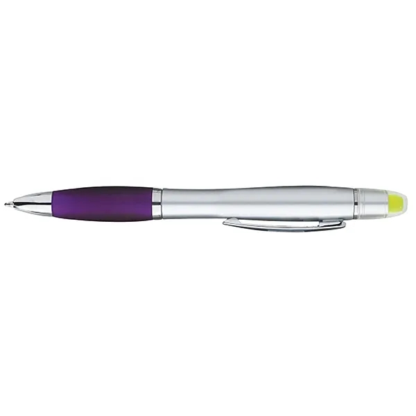 Wax Gel Highlighter Ballpoint Pen... from ASI 74585 Nu Promo International / Nu Promo Line