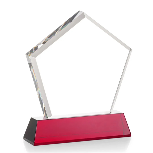 The Genosee Award on Base features a sparkling faceted extra-thick Optical... from ASI 84592 St Regis Group / St Regis