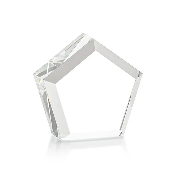 The Genosee VividPrint™ Award is a sparkling faceted extra-thick Optical Crystal... from ASI 84592 St Regis Group / St Regis