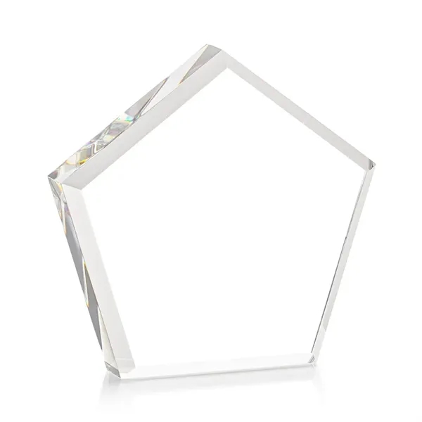 The Genosee VividPrint™ Award is a sparkling faceted extra-thick Optical Crystal... from ASI 84592 St Regis Group / St Regis