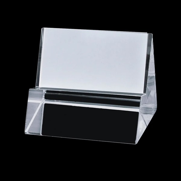 Thick optical business card holder, 4" x 2" x 2".... from ASI 84592 St Regis Group / St Regis