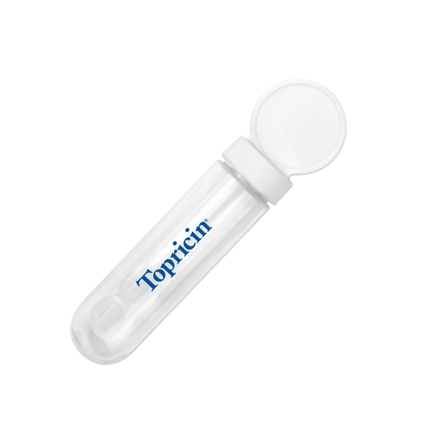 Customizable 5" plastic tube of bottles with topper.... from ASI 98360 WOWLine / WOWLine®