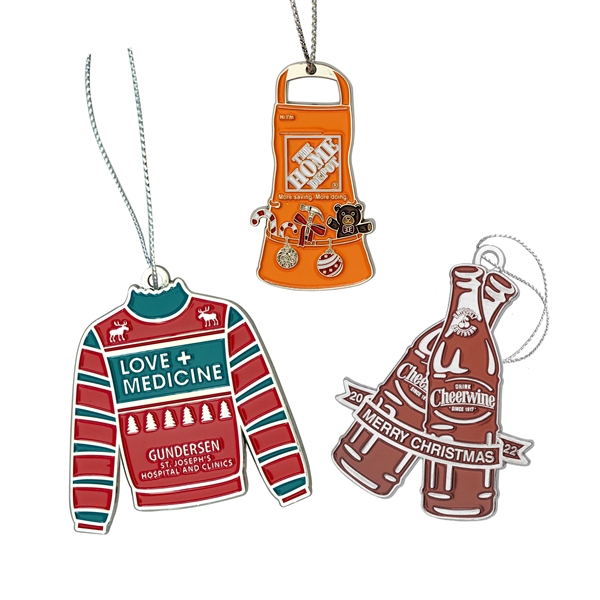 Zinc alloy Christmas decorations with hanging string.... from ASI 52263 EMT / EMT EMT EASY