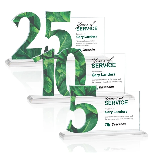 Hazelton VividPrint™ Award - Clear... from ASI 84592 St Regis Group / St Regis