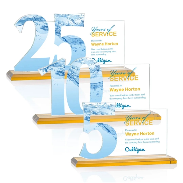 Hazelton VividPrint™ Award - Amber... from ASI 84592 St Regis Group / St Regis