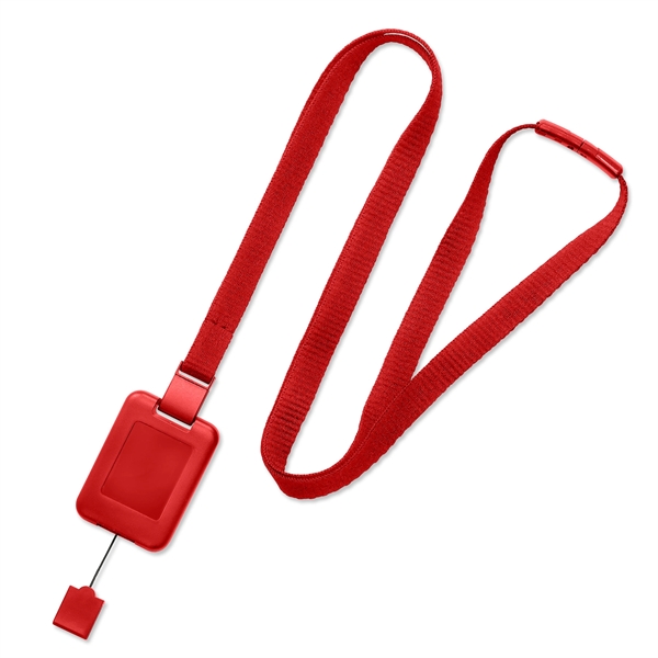 Use as a lanyard/badge reel combo or detach and use the... from ASI 79898 Promovision / PROMOVISION