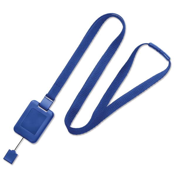 Use as a lanyard/badge reel combo or detach and use the... from ASI 79898 Promovision / PROMOVISION