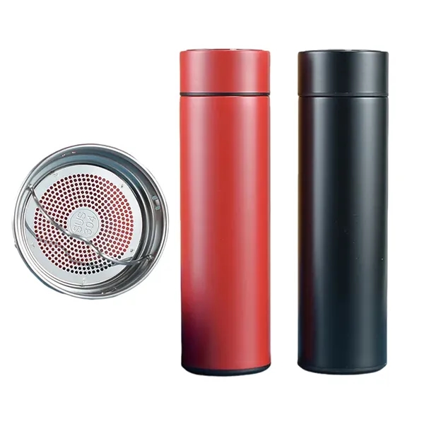 16.2 oz. stainless steel thermal tumbler with temperature display plus 1c1p... from ASI 37218 Athena Promo (tm)