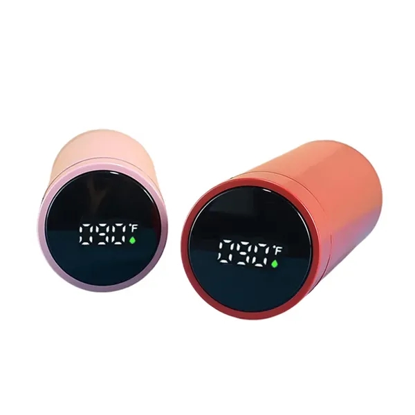 16.2 oz. stainless steel thermal tumbler with temperature display plus 1c1p... from ASI 37218 Athena Promo (tm)