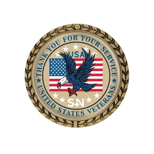 1.75" die cast zinc alloy challenge coins with dual poly dome... from ASI 52263 EMT / EMT EMT EASY