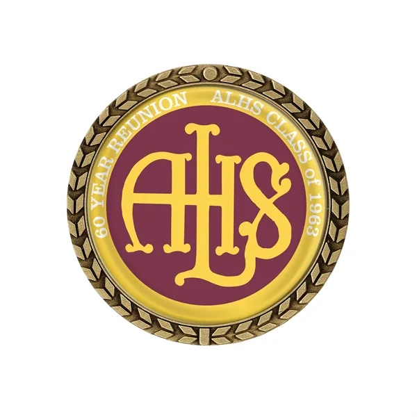 1.75" die cast zinc alloy challenge coins with dual poly dome... from ASI 52263 EMT / EMT EMT EASY