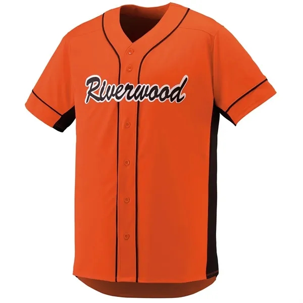 Youth jersey with fishtail bottom, made from 100% polyester propelit micromesh... from ASI 37461 Augusta Sportswear