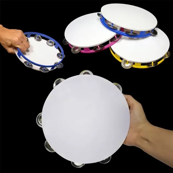8" plastic tambourines with metal bells.... from ASI 42016 Brighter Promotions Inc