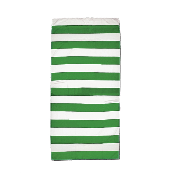 40" x 80" horizontal cabana striped beach towel.... from ASI 91605 Towel Specialties