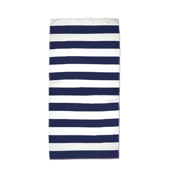 40" x 80" horizontal cabana striped beach towel.... from ASI 91605 Towel Specialties