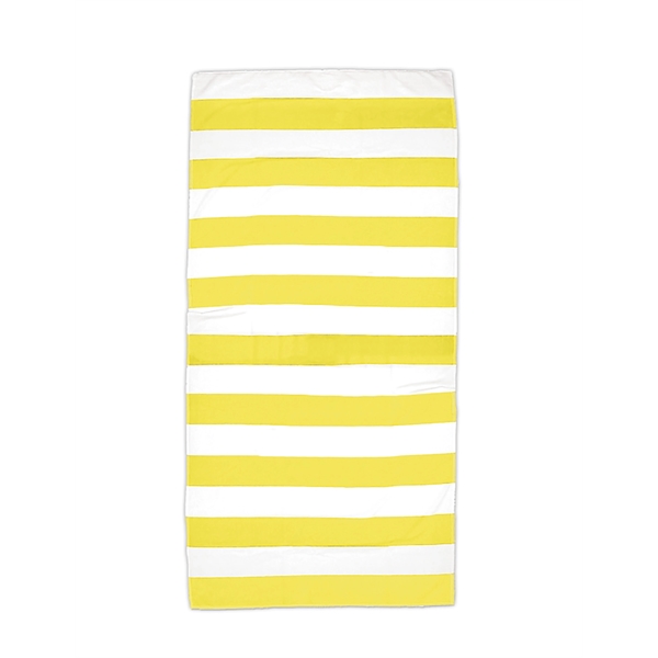 40" x 80" horizontal cabana striped beach towel.... from ASI 91605 Towel Specialties