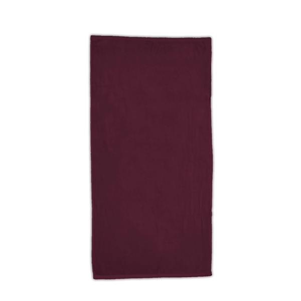 30" x 60" beach towel made of 100% cotton terry with... from ASI 91605 Towel Specialties