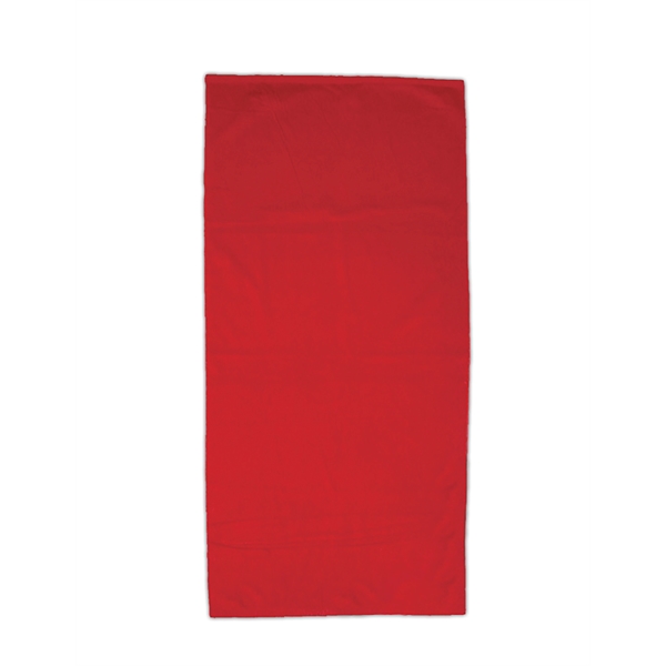 30" x 60" beach towel made of 100% cotton terry with... from ASI 91605 Towel Specialties