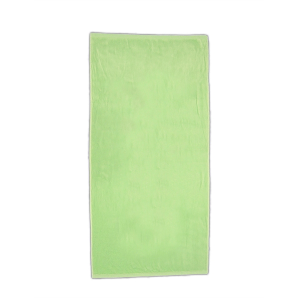 Turkish signature midweight beach towel with a tone-on-tone design.... from ASI 91605 Towel Specialties