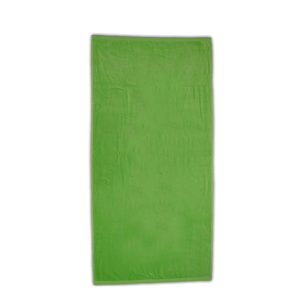 Turkish signature midweight beach towel with a tone-on-tone design.... from ASI 91605 Towel Specialties