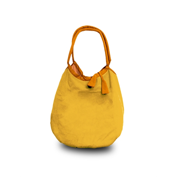 Cotton canvas reversible bag with measurements of 17" x 24" x... from ASI 91605 Towel Specialties