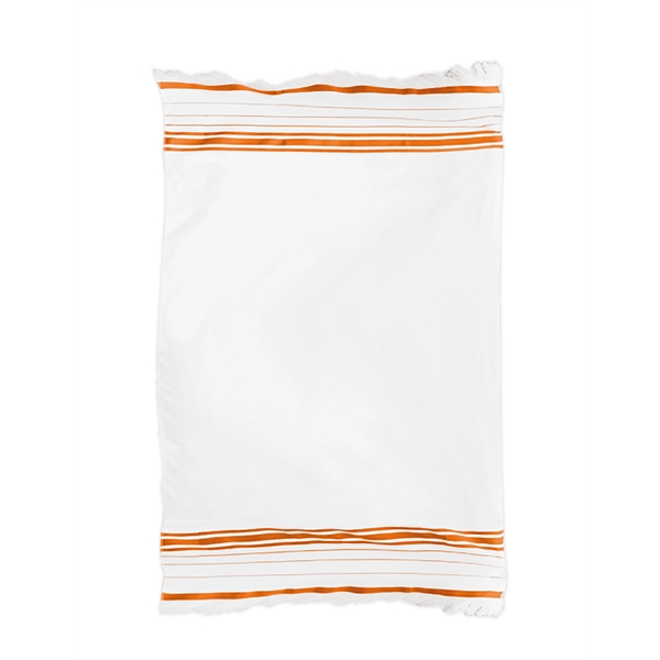 40" x 63" fringed beach towel made of 100% cotton velour.... from ASI 91605 Towel Specialties