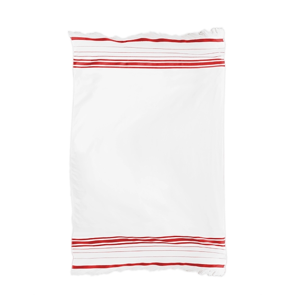 40" x 63" fringed beach towel made of 100% cotton velour.... from ASI 91605 Towel Specialties