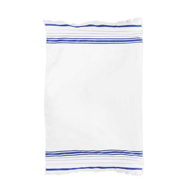 40" x 63" fringed beach towel made of 100% cotton velour.... from ASI 91605 Towel Specialties